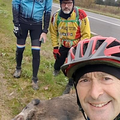 Il faut pas traverser devant Cycloxygéne.